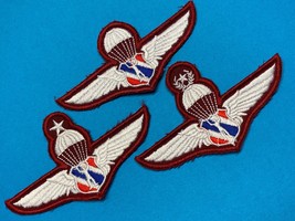 Thailand, Parachutist, Parawings, Police, Airborne, Cloth, Group Of 3, Variation - £15.57 GBP