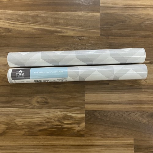 A-STREET PRINTS FD23840 Fine Non-Woven Wallpaper ( LOT OF 2 ROLLS ) Gray... - $37.04
