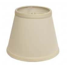 10" Ivory Empire Hardback Slanted No Slub Lampshade - $1,264.61 MXN
