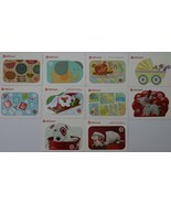 10 Target Supermarket Gift Card $0 Empty No Value Collectible Lot Set New - £11.83 GBP