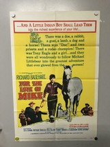 FOR THE LOVE OF MIKE Original Vintage MOVIE POSTER 1960 One Sheet NSS 60... - £21.02 GBP