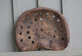 Old Vintage Metal Tractor Seat Rustic Farm Equipment Tool Primitive Wall Decor a - £55.38 GBP