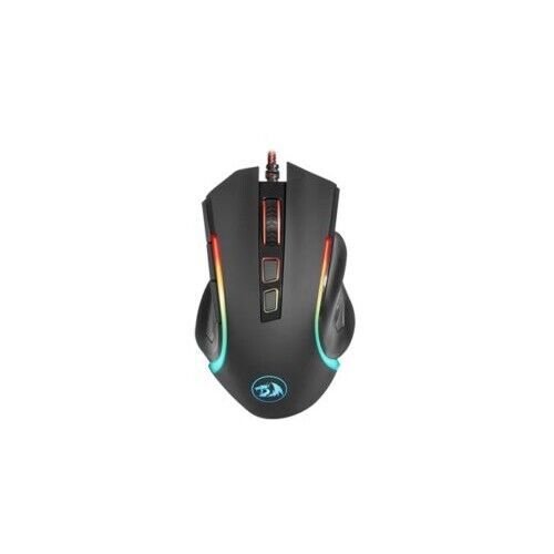 REDRAGON - Griffin M607 Wired Optical Gaming Mouse - Black