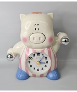 RARE Vintage 1970 Citizen Rhythm Japan Exercise Pig Alarm Clock READ DES... - $1,215.02 MXN