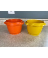 Tupperware Made In Canada Two 24 Fluid Ounce Storage Bowls Without Lids - £6.99 GBP