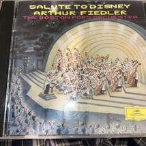 Salute To Disney Arthur Fielder &amp; The Boston Pops Orchestra CD - £11.83 GBP