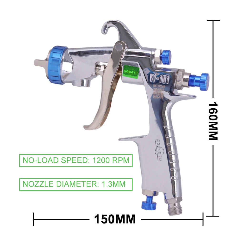 Paint  W101 Air Spray  Hand Manual Airbrush,1.0/1.3/1.5/1.8mm Japan qual... - £108.53 GBP