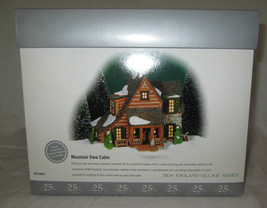 Department Dept 56 New England Village Series MOUNTAIN VIEW CABIN 25 #56.56625 - £169.31 GBP