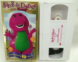 VHS Barney - Sing and Dance With Barney (VHS, 1999) - £8.60 GBP