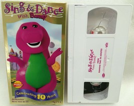 VHS Barney - Sing and Dance With Barney (VHS, 1999) - £8.25 GBP