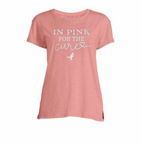 Susan G. Komen &quot;In Pink For The Cure&quot; Pink Short Sleeve T-Shirt Size S 4-6 - £9.72 GBP