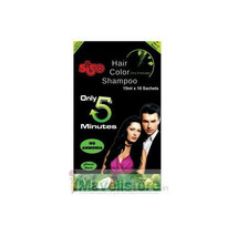 Black Hair Color Shampoo Unisex - 5 Minute Application - 25ml Sachet - £8.52 GBP
