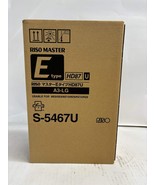 Genuine Risograph EZ ME9350,ME9450, E-Type Master paper Roll HD87 A3-LG(... - $3,037.24 MXN