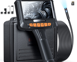 Inspection Camera with 5&quot; IPS Screen, Endoscope with 32GB TF Card, 16.4F... - $134.50