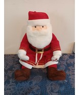 Hallmark Polar Express Talking Santa 19&quot; Plush Soft Toy Stuffed Animal - $24.74