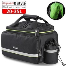 WEST BI 3 in 1 Waterproof Bike Trunk Bag MTB Road Bicycle Bag Large Capacity Tra - £97.26 GBP