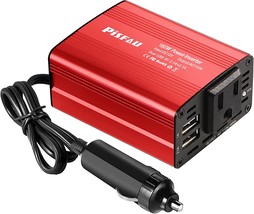 Road Trip Necessities Accessories: 150W Car Power Inverter Dc 12V To Ac 110V - £28.58 GBP