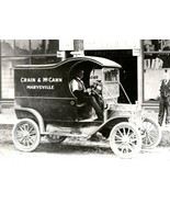 1912 Ford Delivery Wagon 8 x 10 Photograph Crain &amp; McCann Marysville - $1,257.19 MXN
