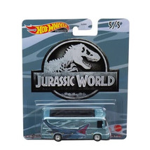 NEW SEALED 2022 Hot Wheels Jurassic World Tour Bus Die-cast Vehicle - $19.79