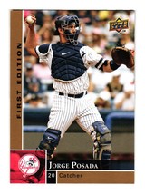 2009 Upper Deck First Edition #207 Jorge Posada New York Yankees - £2.31 GBP