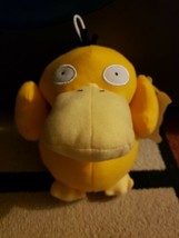 Official Licensed Pokemon Psyduck Plush Stuffed Figure Doll Toy Gift Kids - NWT - £12.60 GBP