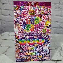 Lisa Frank Sticker Book Over 600 Stickers Rainbow Retro 90’s 80’s Colorful NEW - £5.44 GBP
