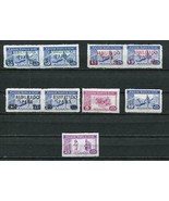 Spain Poster Stamp pair Overprint &quot;HABILITADO PARA&quot; +single MNH 3679 - $11.88