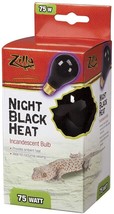 Zilla Night Black Heat Incandescent Bulb for Reptiles - 75 watt - £7.24 GBP