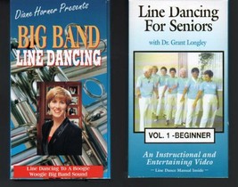 Line Dancing for Seniors Volume 1 Beginner Plus Big Band Line Dancing VH... - £15.73 GBP