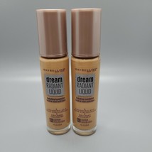 2 Maybelline Dream Radiant Liquid Foundation 80 Cashew - £9.74 GBP