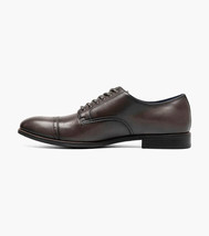 Stacy Adams William Cap Toe Oxford Leather Shoes Gray 25719-020 image 5