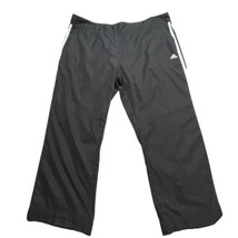 ADIDAS Pants Mens 2XL Black 3 Stripe Jogging Training Running Athletic Wear - £37.94 GBP