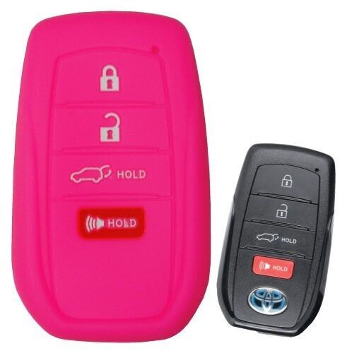 Keyless Entry Rubber Key Fob Remote Cover For Toyota 2023 2024 2025 Venz... - $8.90