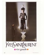 1994 Yves Saint Laurent YSL Rive Gauche Helmut Newton Vintage Fashion Pr... - £4.70 GBP