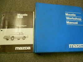 1991 Mazda 929 Service Repair Shop Workshop Manual Set W Wiring Diagram EWD - $25.79
