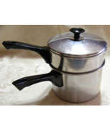 Vintage 1980&#39;s Double Boiler Pot Set Aluminum 5-s - €25,32 EUR