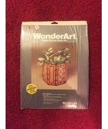 Vintage 70s WonderArt Plastic Canvas Planter Kit #6004 - by Needlecraft - $18.00