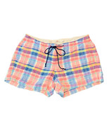 Vineyard Vines Shorts Sz 2 Women&#39;s Plaid Print Linen Whale Stretch  Draw... - $32.43 CAD