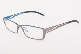 Orgreen DEFENDER 165 Shiny Gun / Matte Blue Titanium Eyeglasses 55mm - £150.92 GBP