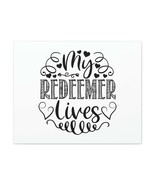  My Redeemer Lives Proverbs 19:25 Hearts Christian Wall Art Prin - £45.54 GBP+
