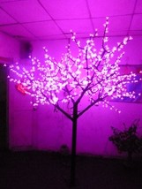 Pink 7ft LED Cherry Blossom Tree Light 1,152pcs LEDs Outdoor Use Rainproof - $532.82