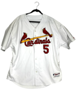 VTG St. Louis Cardinals Pujols #5 Majestic Athletic Authentic Collection... - $1,220.40 MXN