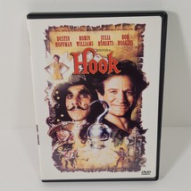 Hook DVD 1991 Robin Williams Dustin Hoffman Peter Pan Retelling Action Adventure - £3.82 GBP