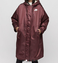 Nike Sportswear Sport Pack Fill Parka Womens Sz S BV3125-681 Block Logo Coat - £125.56 GBP