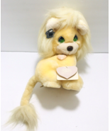 Precious Moments Applause Vintage Plush Leon Lion 1985 w/locket &amp; tag - $32.48 CAD