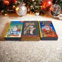 Miracle on 34th Street Frosty Snowman Santa Claus Coming Town Christmas VHS Lot - £4.60 GBP