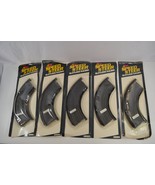AFX Super Steer Slotless Racing 9&quot; Curved Track 2 Pc No. 6052 Lot of 5 S... - £30.11 GBP
