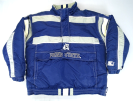 Vintage Starter Jacket Penn State Nittany Lions Mens XL 1/4 Zip 90s College NCAA - $75.95