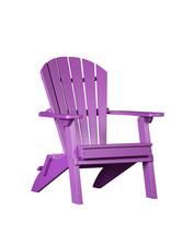 Kids Folding Adirondack Chair - Child Sized Outdoor Furniture Purple - £240.96 GBP