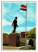 Harry S. Truman Statue Independence Square, Missouri Postcard Unposted - $4.89